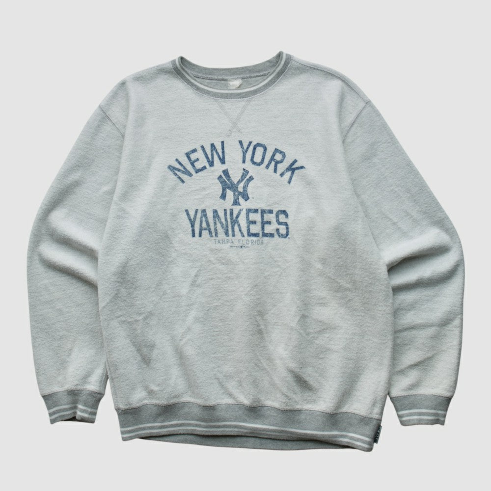 New York Yankees 2012 Pullover Sweatshirt Heather Gray Vintage