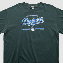Los Angeles Dodgers Lee Apparel 2005 T-shirt Black Vintage