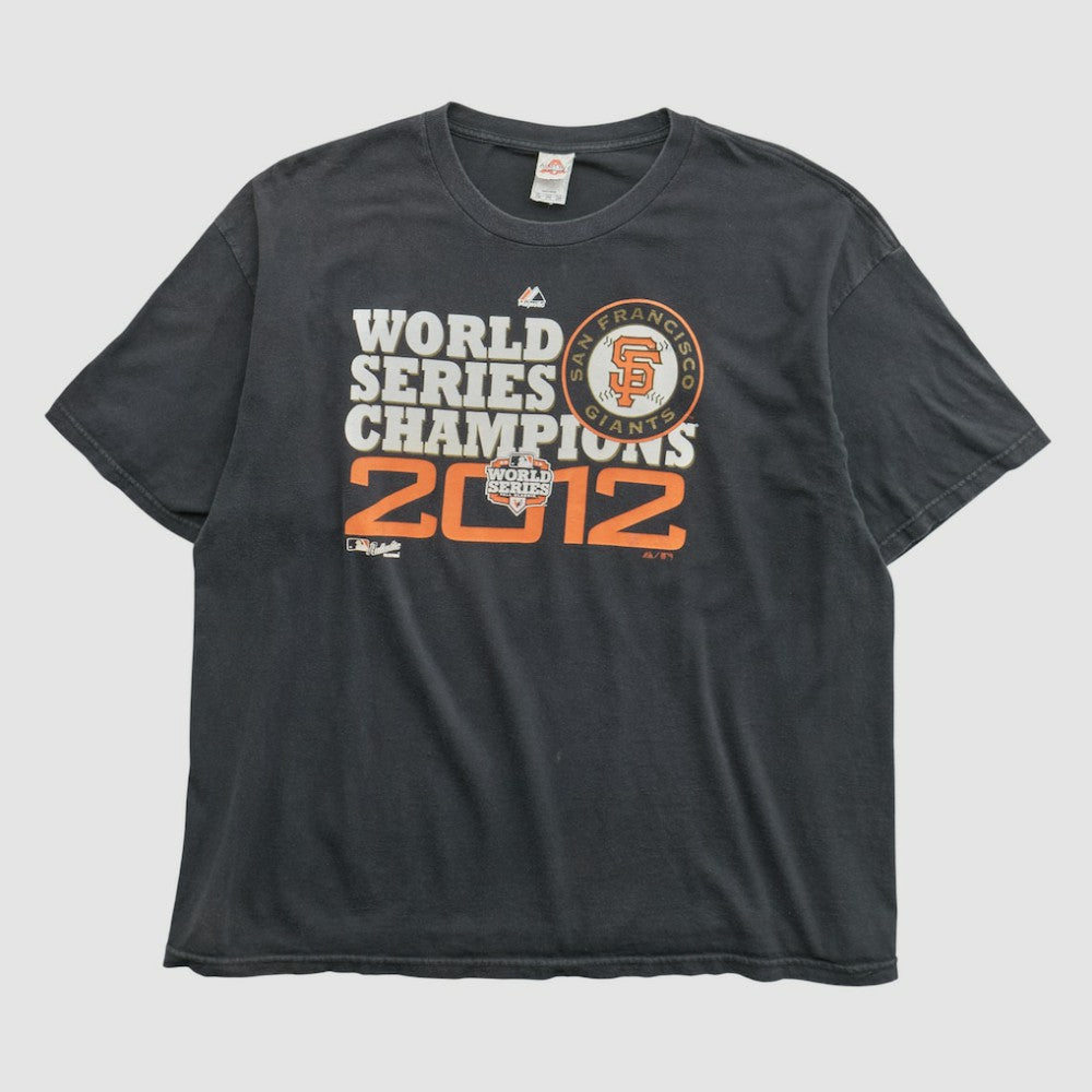 San Francisco Giants Alstyle 2012 T-shirt Black Vintage