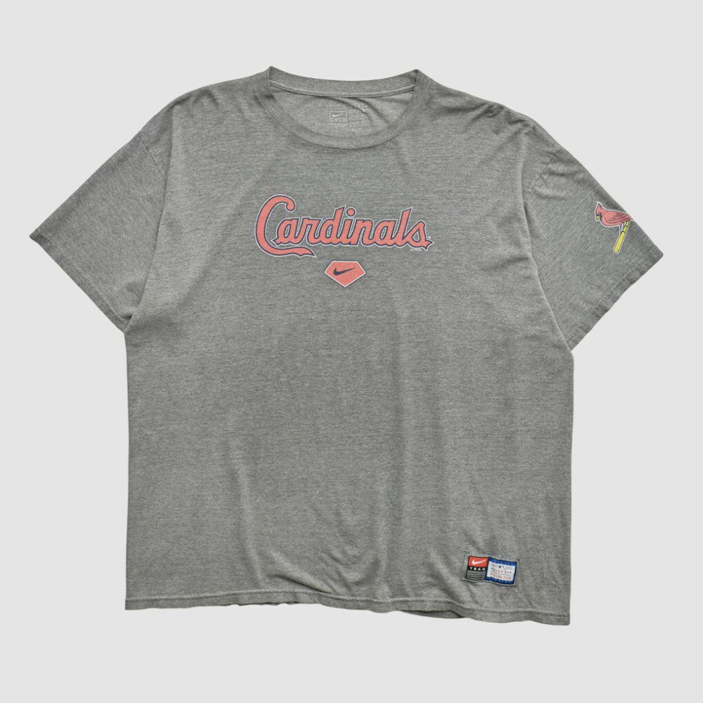 St. Louis Cardinals 2000s T-shirt Heather Gray Vintage | Nike