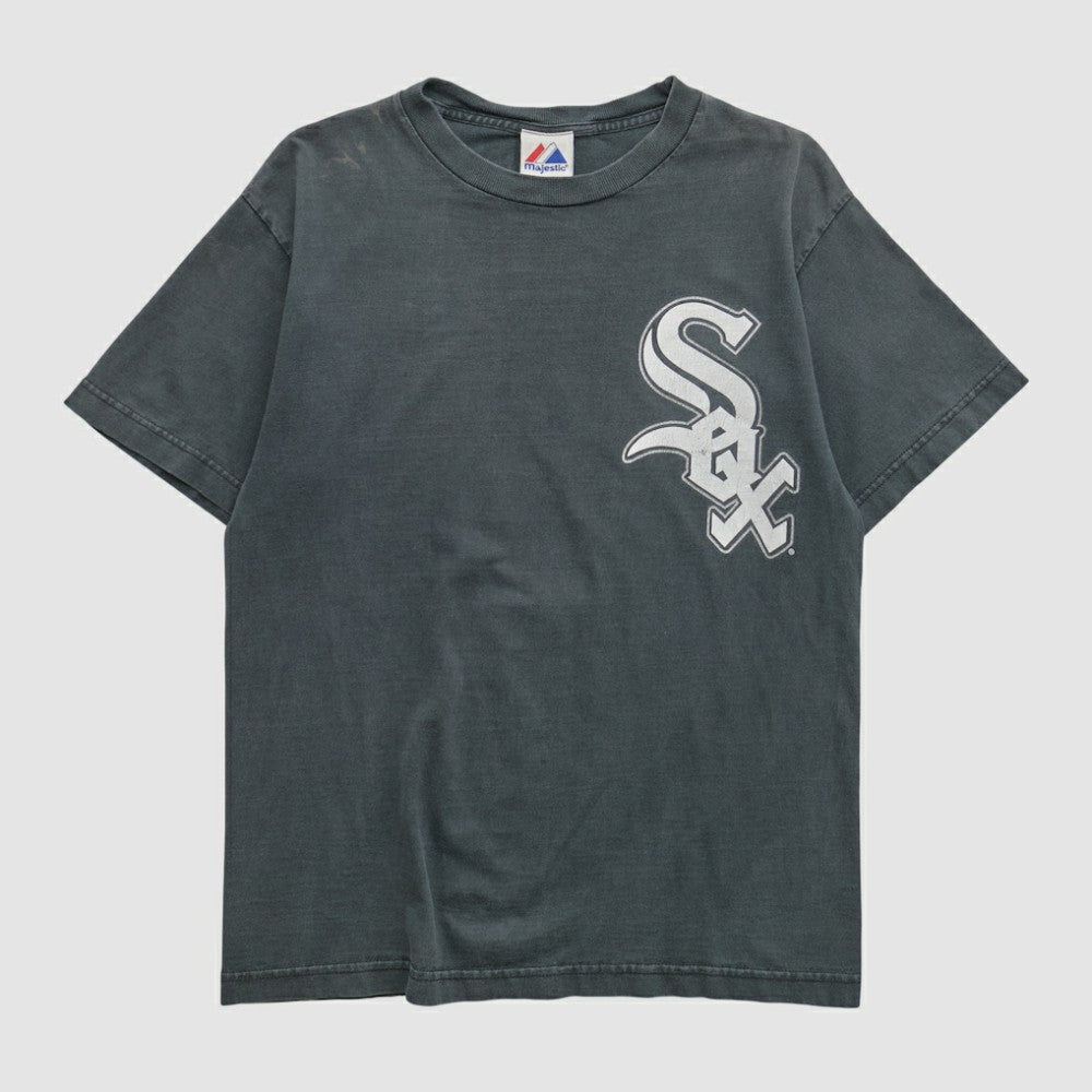 Chicago White Sox Majestic 2000s T-shirt Charcoal Vintage