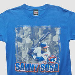 Sammy Sosa Sport One 1996 T-shirt Blue Vintage