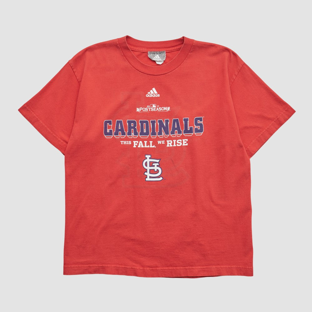 St. Louis Cardinals Adidas 2011 T-shirt Red Vintage