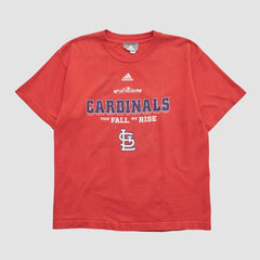 St. Louis Cardinals Adidas 2011 T-shirt Red Vintage