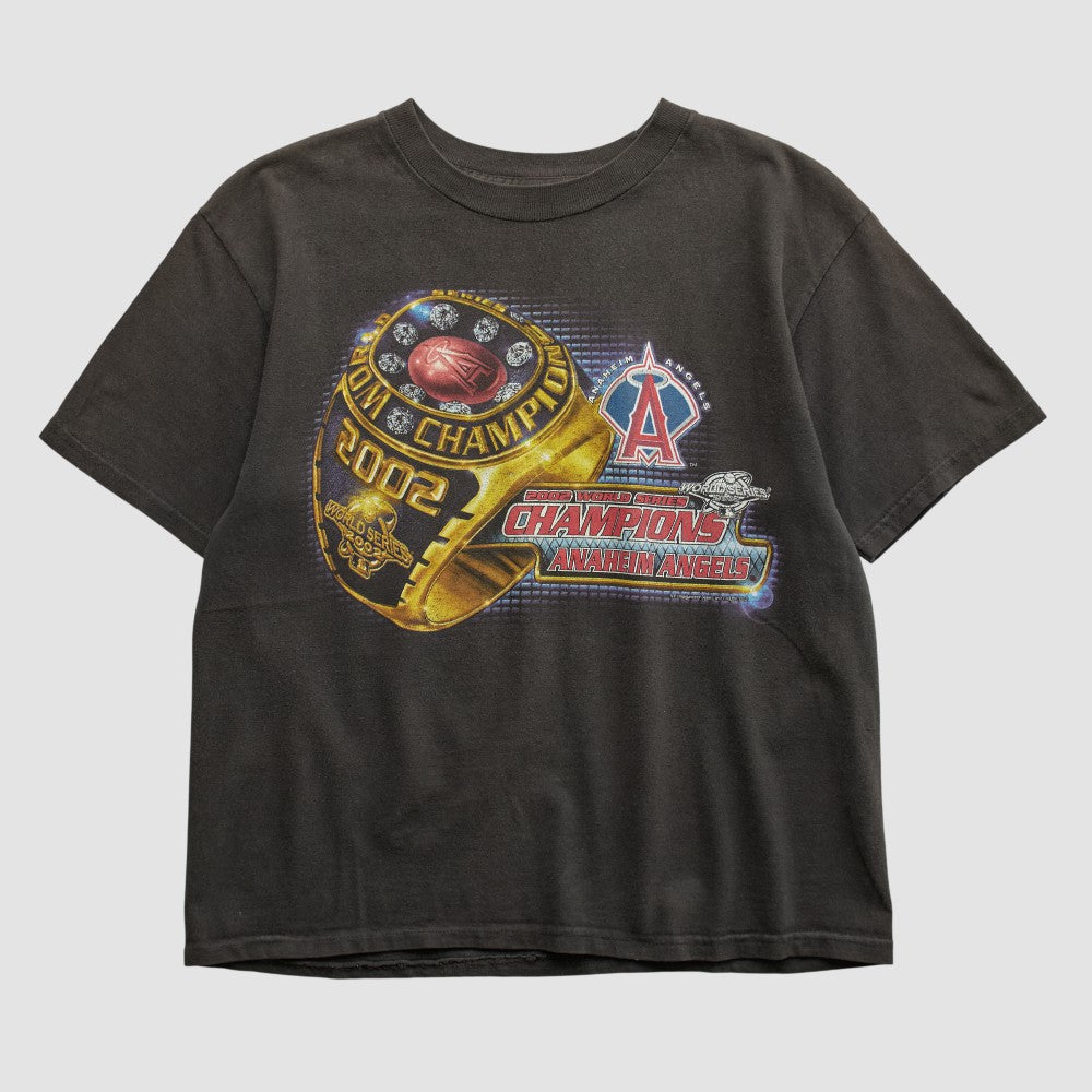 World Series 2002 T-shirt Black Vintage