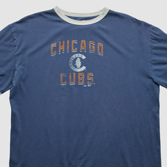 Chicago Cubs Majestic 2000s T-shirt Navy Vintage