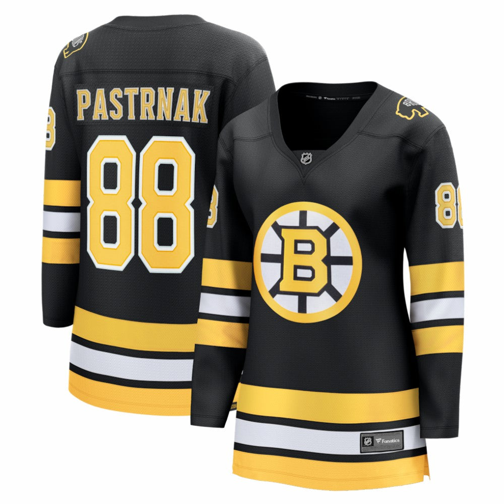 David Pastrnak Boston Bruins Fanatics Women's Home Breakaway Jersey Black