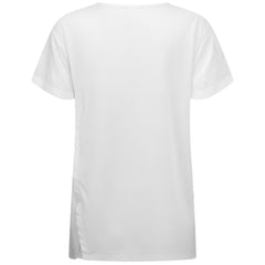 Cleveland Guardians Levelwear Women's Blue Haven Influx Cornerstone T-Shirt White