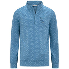 San Diego Padres Levelwear Chameleon Quarter-Zip Pullover Blue