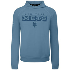 New York Mets Levelwear Mandate Tri-Blend Hoodie Blue