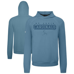 St. Louis Cardinals Levelwear Mandate Tri-Blend Hoodie Blue