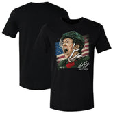 Matthew Boldy US Men's Hockey 500 Level Flag T-Shirt Black