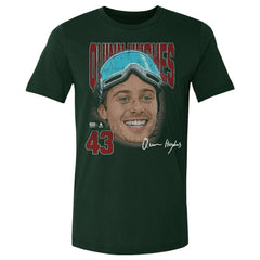 Quinn Hughes US Men's Hockey 500 Level Goggles T-Shirt Forest Green