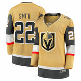 Cole Smith Vegas Golden Knights Fanatics Women's Home Breakaway Jersey Gold