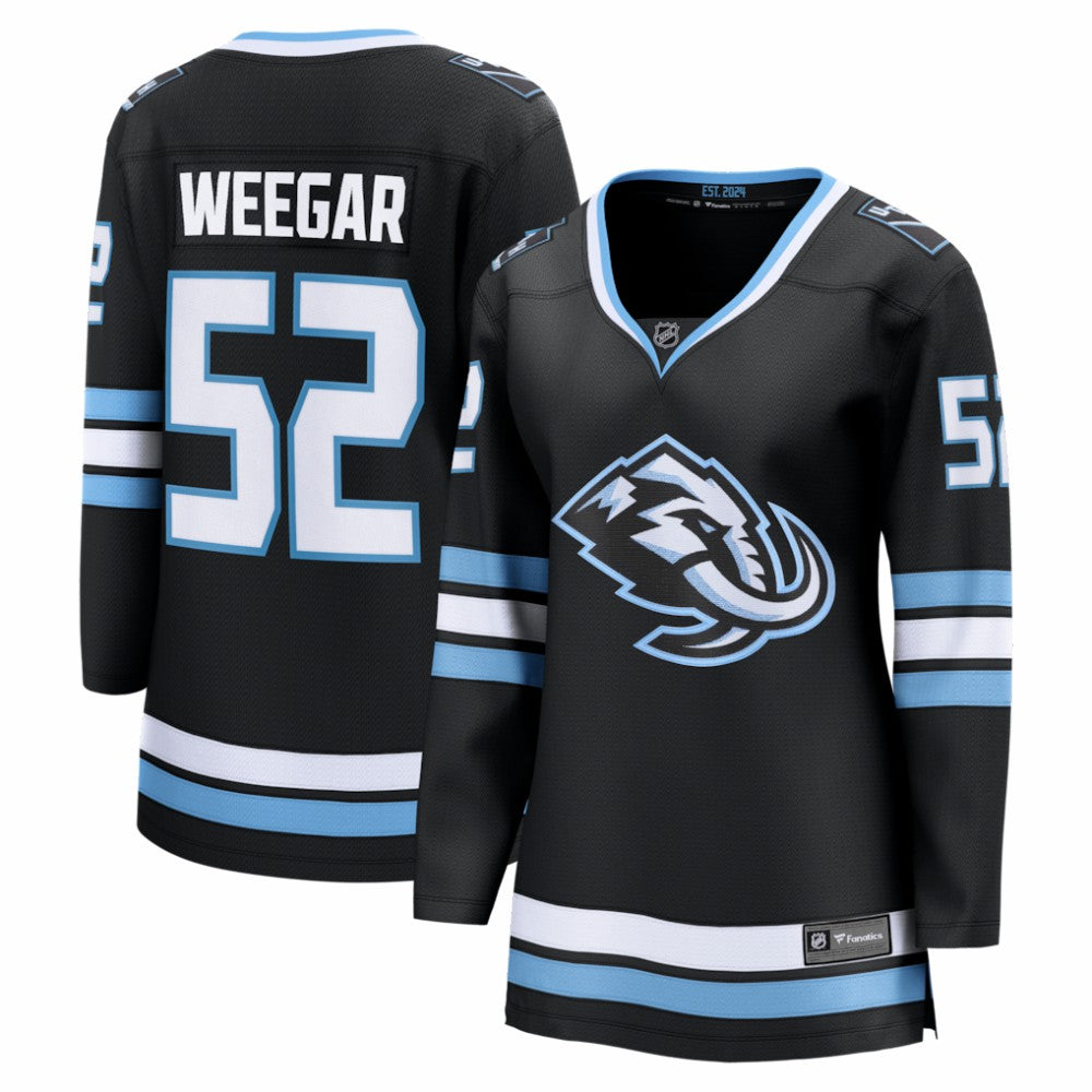 MacKenzie Weegar Utah Mammoth Fanatics Women's Home Breakaway Jersey Black