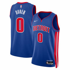 Jalen Duren Detroit Pistons Unisex Swingman Jersey sale - Icon Editi- Blue