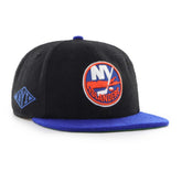 New York Islanders '47 Aldrich 2-Tone Captain Adjustable Hat Black/Royal