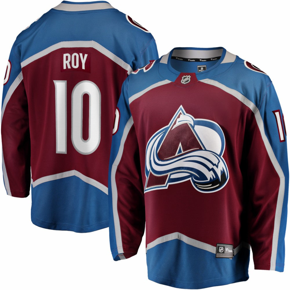 Nicolas Roy Colorado Avalanche Fanatics Home Breakaway Jersey Burgundy