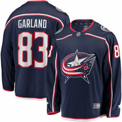 Conor Garland Columbus Blue Jackets Fanatics Home Breakaway Jersey Navy
