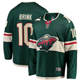 Bobby Brink Minnesota Wild Fanatics Home Breakaway Jersey Green
