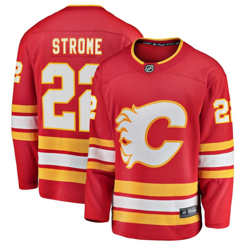 Ryan Strome Calgary Flames Fanatics Home Breakaway Jersey Red