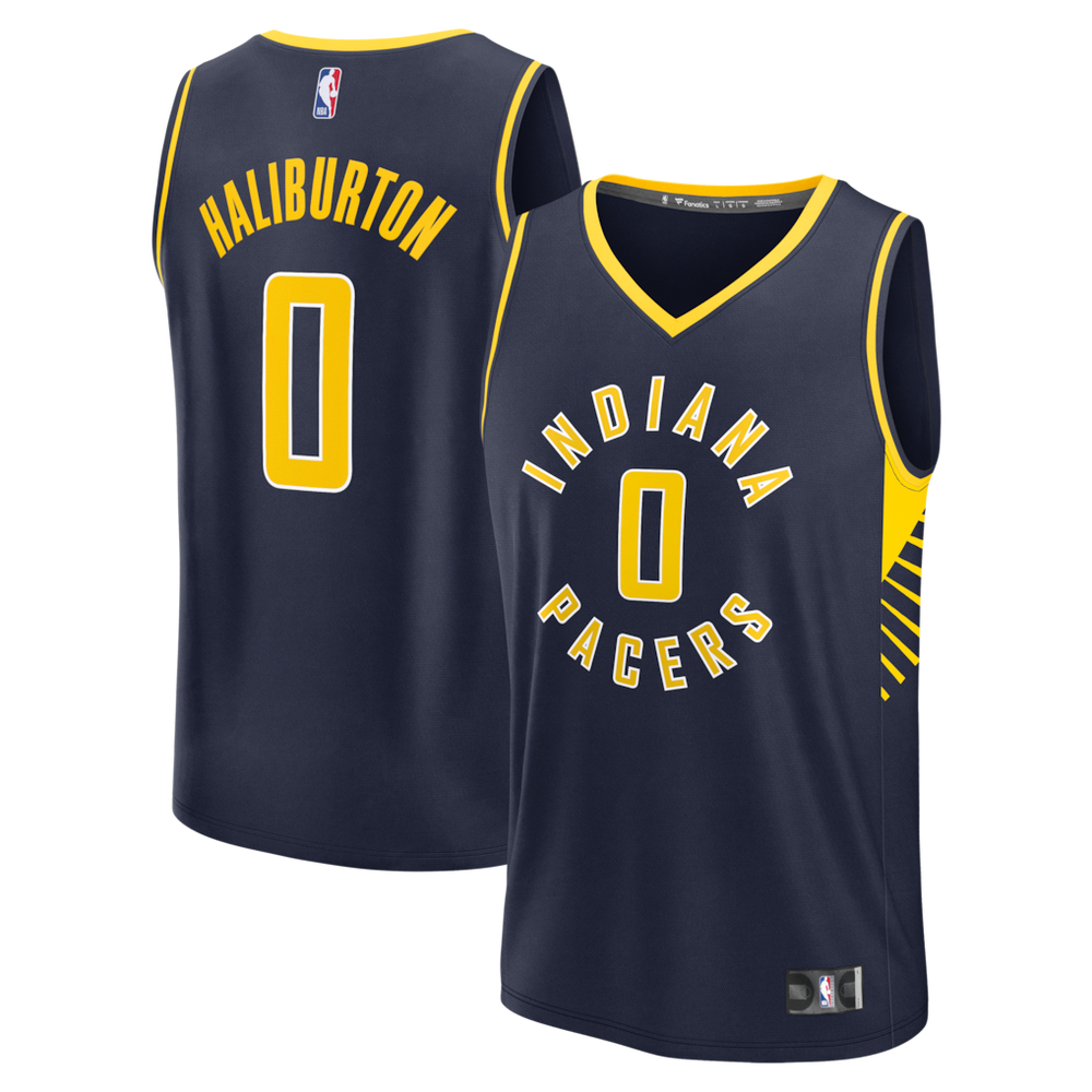 Tyrese Haliburton Indiana Pacers Fanatics Youth Fast Break Replica Player Jersey - Navy