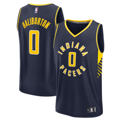 Tyrese Haliburton Indiana Pacers Fanatics Youth Fast Break Replica Player Jersey - Navy