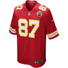 Travis Kelce Kansas City Chiefs Youth Game Jersey - Red