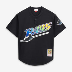 Wade Boggs Tampa Bay Rays Authentic Batting Practice Jersey - Black
