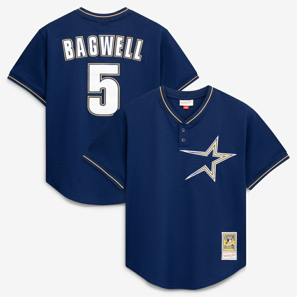 Jeff Bagwell Houston Astros Authentic Batting Practice Jersey - Navy