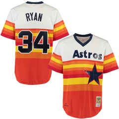 Nolan Ryan Houston Astros Throwback Authentic Jersey White | Mitchell & Ness