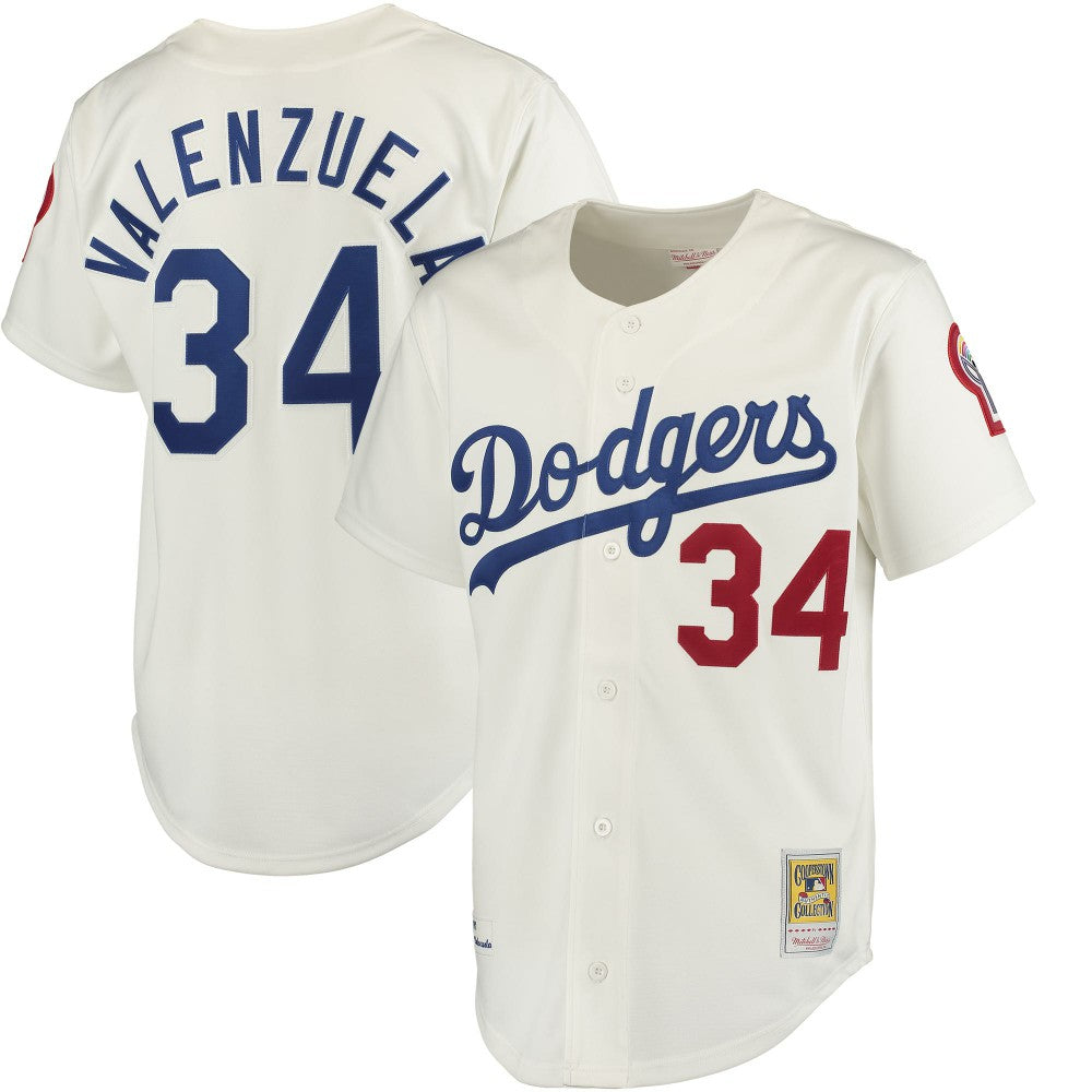 Fernando Valenzuela Los Angeles Dodgers Authentic Jersey - White