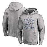 Tampa Bay Lightning Heritage Pullover Hoodie Ash