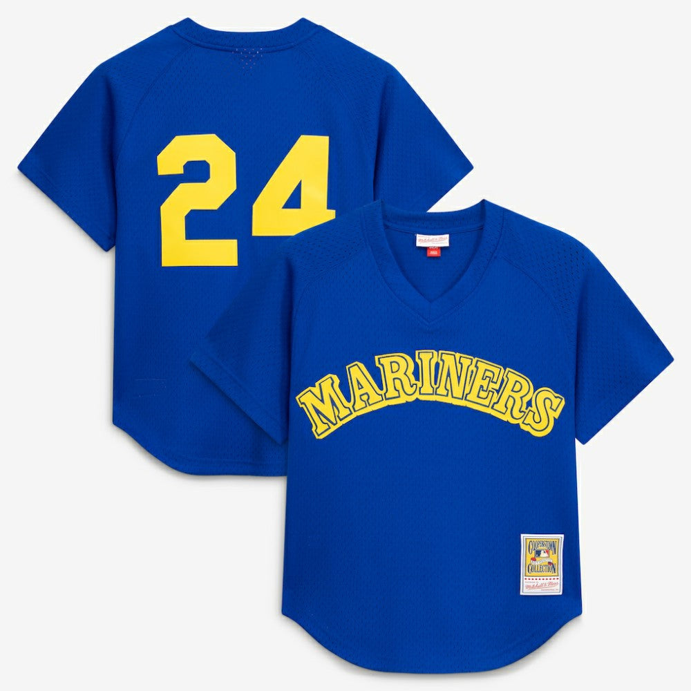 Ken Griffey Jr. Seattle Mariners Authentic Batting Practice Jersey Royal | Mitchell & Ness