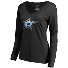 Dallas Stars Women's Pond Hockey Long Sleeve T-Shirt Black