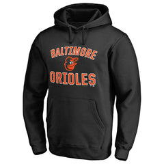 Baltimore Orioles Victory Arch Pullover Hoodie Black
