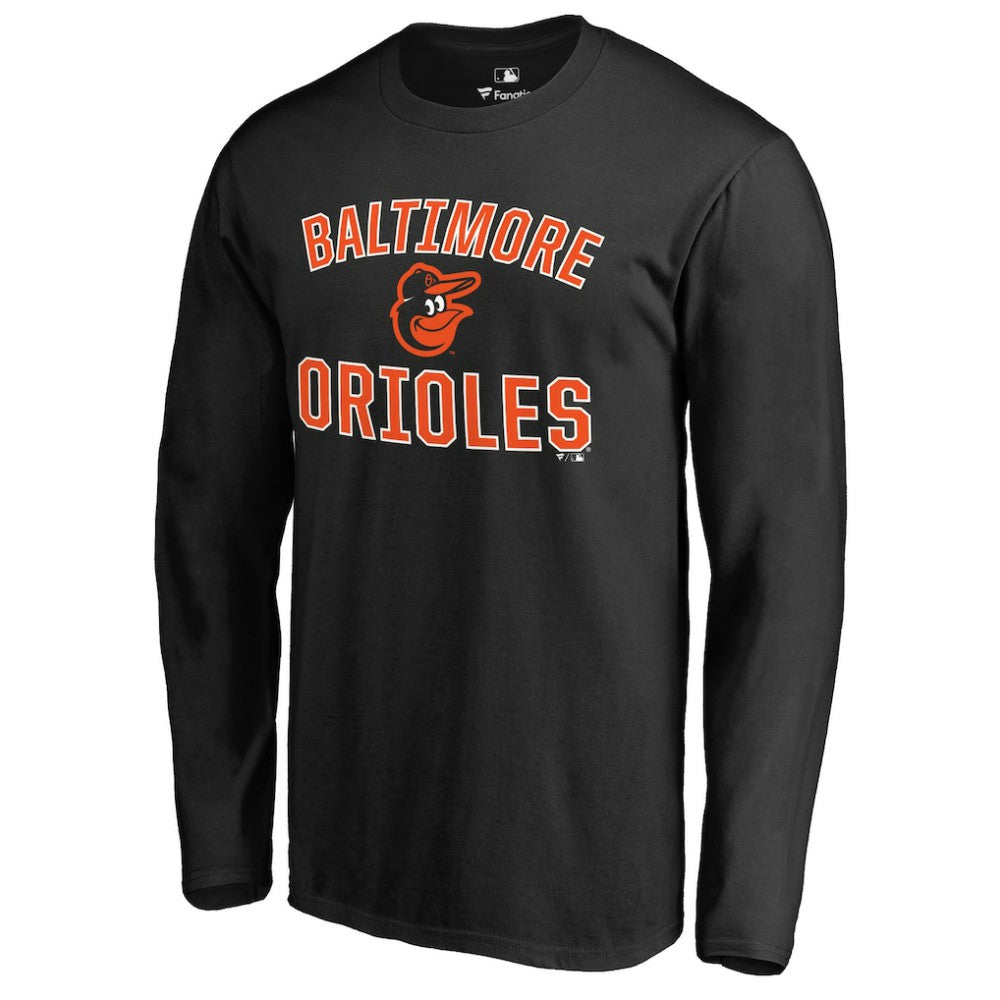 Baltimore Orioles Victory Arch Long Sleeve T-Shirt Black
