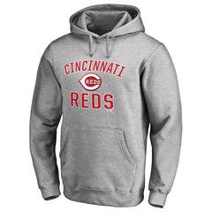 Cincinnati Reds Victory Arch Pullover Hoodie Ash