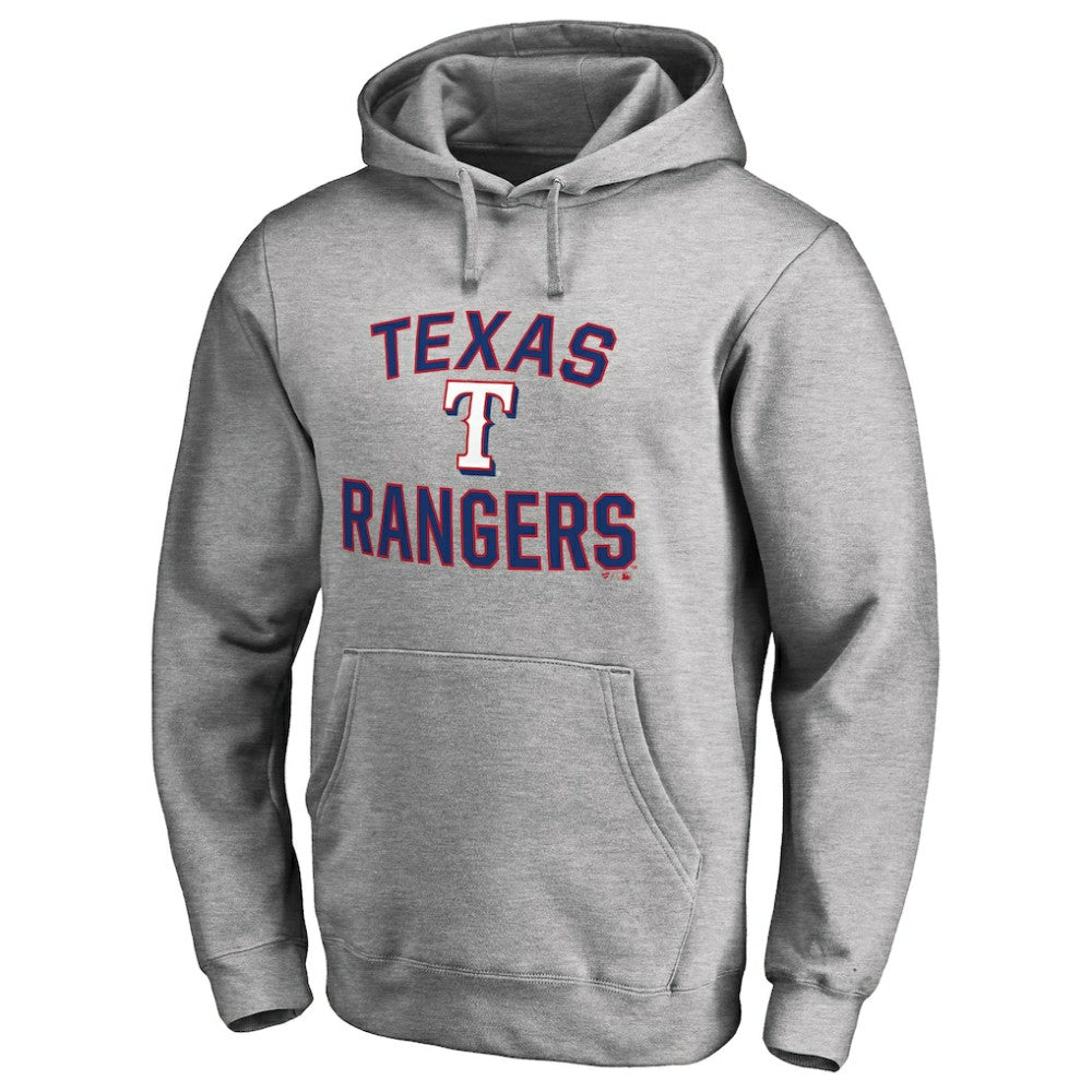 Texas Rangers Victory Arch Pullover Hoodie Ash