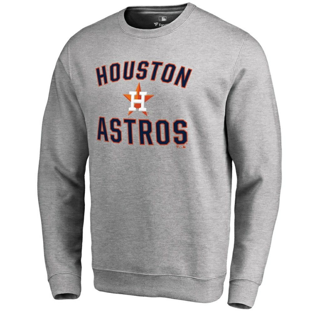 Houston Astros Victory Arch Pullover Sweatshirt Ash