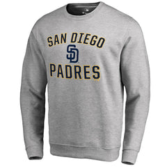 San Diego Padres Victory Arch Pullover Sweatshirt Ash