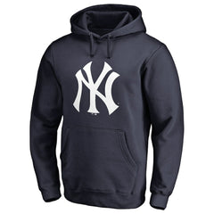 New York Yankees Team Color Primary Logo 2 Pullover Hoodie Navy