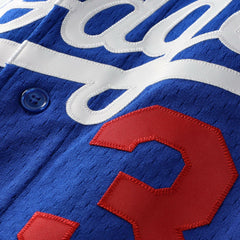 Mike Piazza Los Angeles Dodgers Cooperstown Collection Mesh Batting Practice Button-Up Jersey - Royal