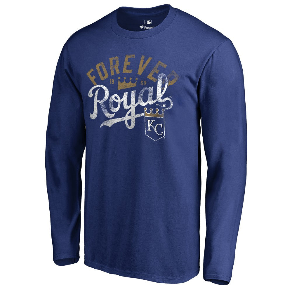 Kansas City Royals Hometown Collection Forever Royal Long Sleeve T-Shirt Royal