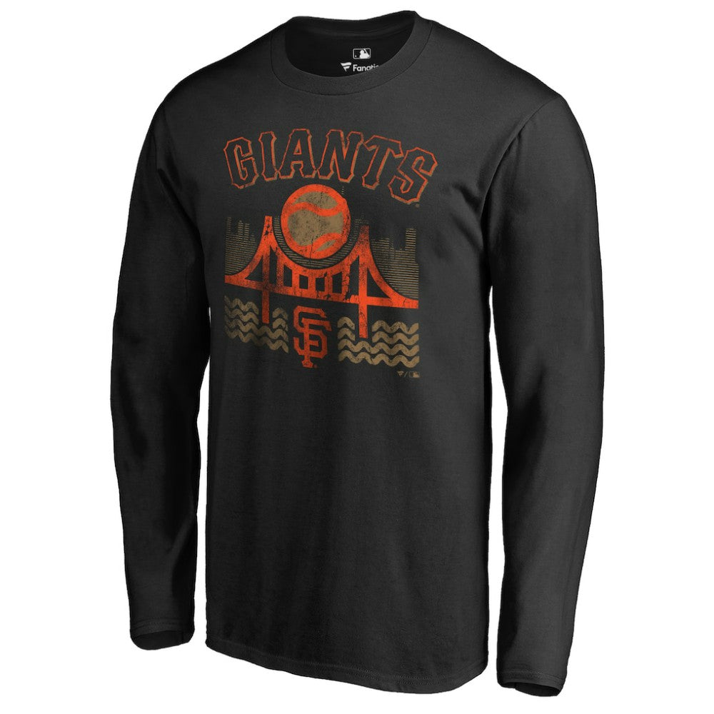 San Francisco Giants Hometown Collection The Bay Long Sleeve T-Shirt Black