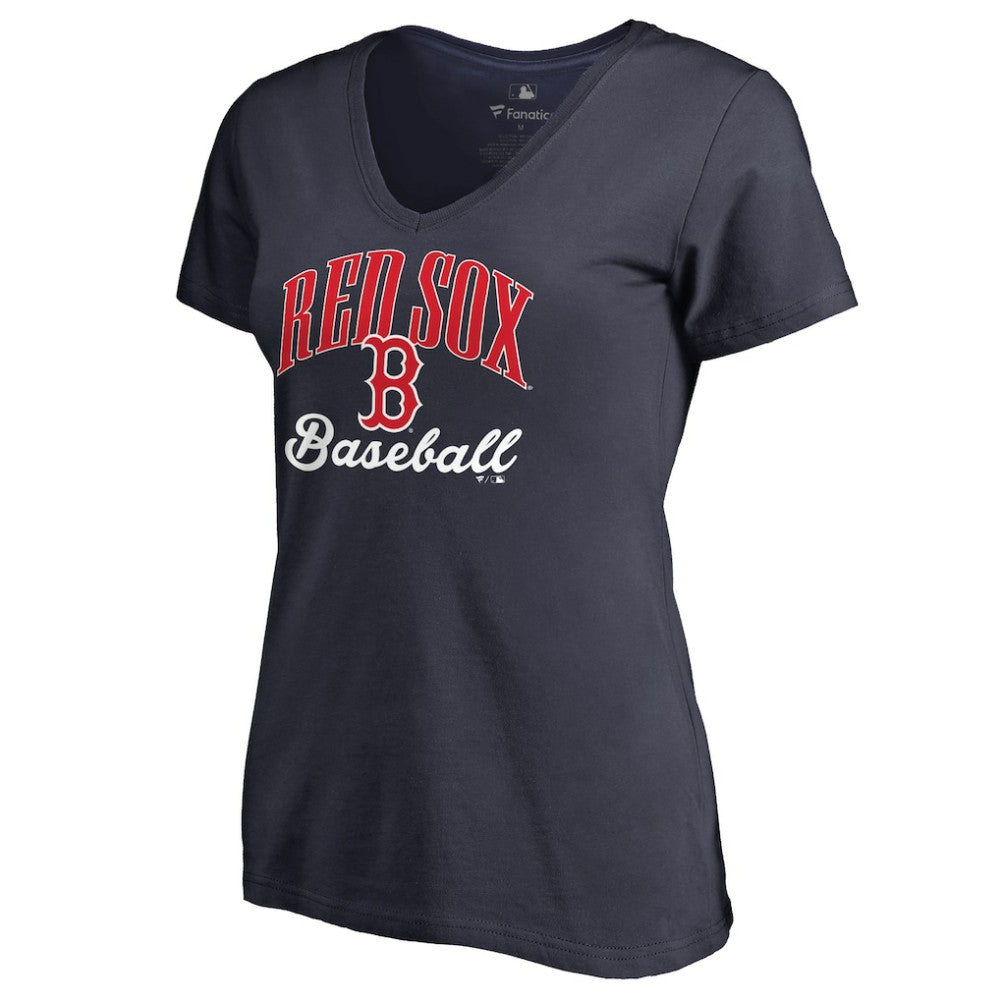 Boston Red Sox Women's Victory Script T-Shirt Navy