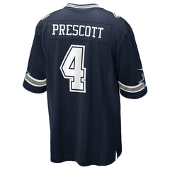 Dak Prescott Dallas Cowboys Youth Game Jersey - Navy