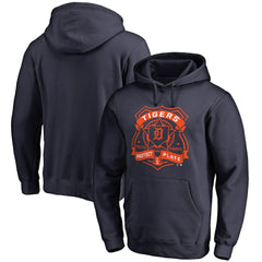 Detroit Tigers Police Badge Pullover Hoodie Navy