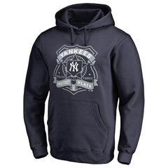 New York Yankees Police Badge Pullover Hoodie Navy