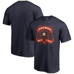 Houston Astros Police Badge T-Shirt Navy